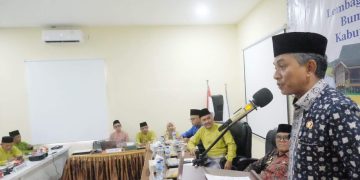 Wakil Bupati Muaro Jambi, Junaidi H. Mahir, Buka Rapat Kerja Daerah (RAKERDA) Lembaga Adat Melayu Jambi (LAM) Kabupaten Muaro Jambi Tahun 2025