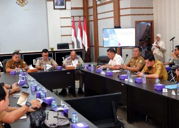 Sekda Budi Hartono Pimpin Rapat Koordinasi Data dan Informasi Penguasaan, Pemilikan, Penggunaan, dan Pemanfaatan Tanah (DIP4T)