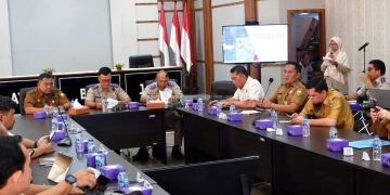 Sekda Budi Hartono Pimpin Rapat Koordinasi Data dan Informasi Penguasaan, Pemilikan, Penggunaan, dan Pemanfaatan Tanah (DIP4T)