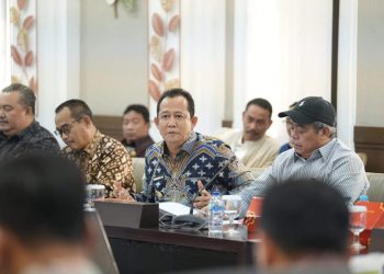 Bupati Muaro Jambi, Dr. Bambang Bayu Suseno Hadiri Rapat Tim Gabungan Sumur Minyak Masyarakat