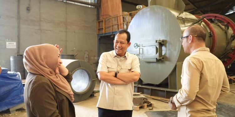 Bupati Muaro Jambi,Dr. Bambang Bayu Suseno Kunjungi PT Cahaya Mas Cemerlang