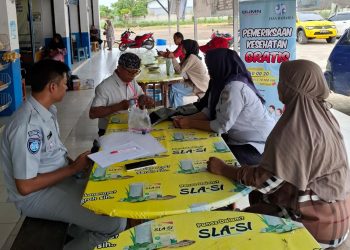 Jasa Raharja Muara Bungo Gelar Pemeriksaan Kesehatan Gratis