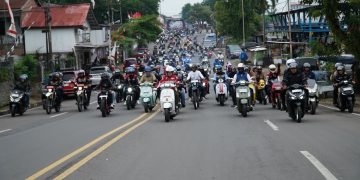 Semarak Sunmori Merdeka 2025: Gubernur Al Haris Riding Bersama Biker Jambi