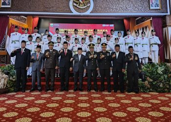 Gubernur Al Haris Kukuhkan Paskibraka Provinsi Jambi 2025