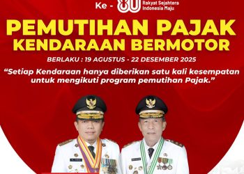 Pemprov Jambi Resmi Berlakukan Pemutihan Pajak Kendaraan Mulai 19 Agustus 2025