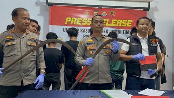 Tawuran di Jalan Baru Selincah, 9 Pelajar di Amankan