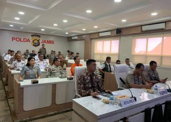 Jasa Raharja Jambi Perkuat Sinergi Pengamanan Nataru 2025–2026 lewat Rapat FKLLAJ di Polda