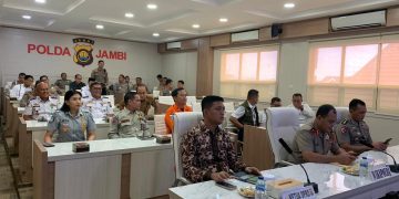 Jasa Raharja Jambi Perkuat Sinergi Pengamanan Nataru 2025–2026 lewat Rapat FKLLAJ di Polda