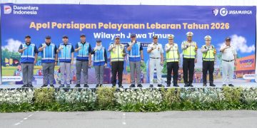 Jasa Raharja Hadir di Apel Persiapan Pengamanan Lebaran 2026 Wilayah Jawa Timur, Perkuat Sinergi Pengamanan Periode Arus Mudik dan Balik