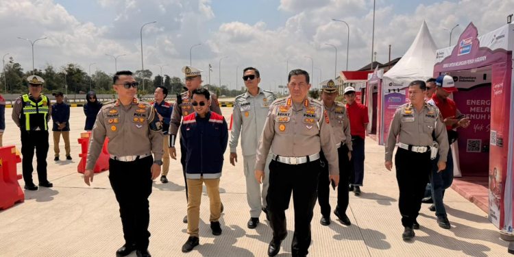 Pastikan Keselamatan Mudik Lebaran 2026, Jasa Raharja dan Ditlantas Polda Jambi Tinjau Kesiapan Tol Tempino – Simpang Ness