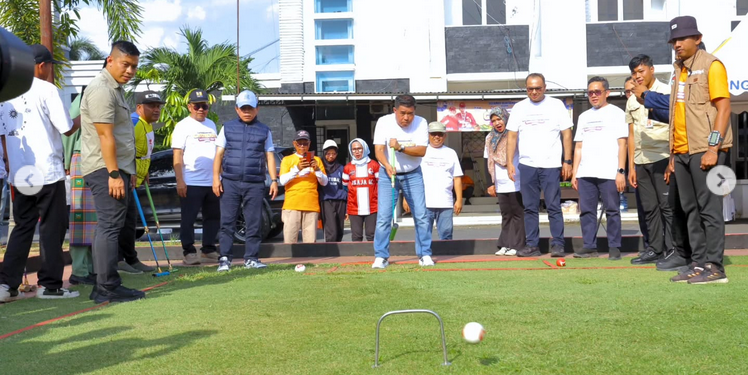 Gateball Gubernur Cup 2026 Dibuka Gubernur Al Haris: 32 Tim Bersaing Rebut Juara