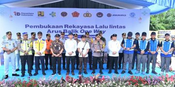 Pembukaan One Way Nasional Arus Balik Idulfitri 2026 Resmi Dimulai, Jasa Raharja Himbau Masyarakat prioritaskan Keselamatan Pada Arus Balik