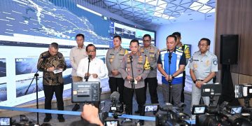 Jasa Raharja Perkuat Sinergi Pengamanan Arus Balik Idulfitri 2026 Lewat Pemantauan Bersama di Command Center KM 29