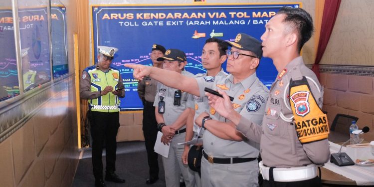 Jasa Raharja Pastikan Kesiapsiagaan Petugas di Jawa Timur lewat Peninjauan ke Pos Pelayanan Terpadu