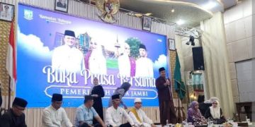 Pemkot Jambi Gelar Buka Puasa Bersama Ratusan Jurnalis di Griya Mayang