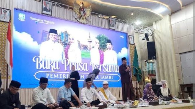 Pemkot Jambi Gelar Buka Puasa Bersama Ratusan Jurnalis di Griya Mayang