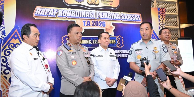 Jasa Raharja Perkuat Transformasi Digital dalam Rakor Pembina Samsat 2026 di Semarang