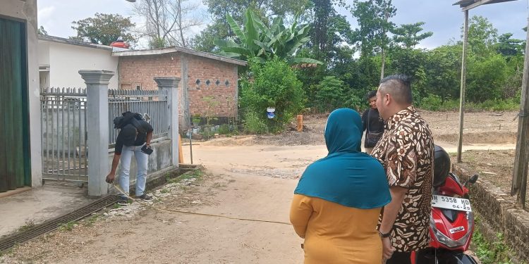 Ketua DPRD Jambi Tepati Janji, Bangun Jalan Lingkungan Atas Nama Almarhum Raffi