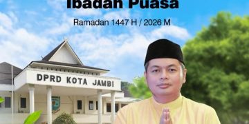 Ketua DPRD Kota Jambi Ajak Pererat Ukhuwah dan Toleransi Jelang Ramadan 1447 H
