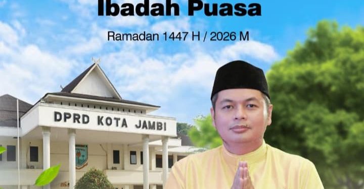 Ketua DPRD Kota Jambi Ajak Pererat Ukhuwah dan Toleransi Jelang Ramadan 1447 H