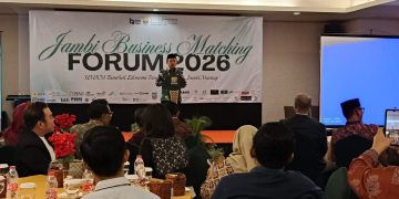 Gubernur Al Haris Buka Jambi Business Matching Forum 2026, Dorong UMKM Jadi Andalan Ekonomi Daerah