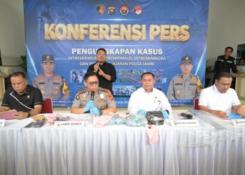 Polda Jambi Ungkap Rangkaian Kasus Besar di Semester I 2026