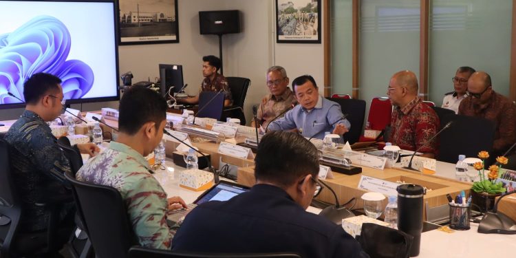 Audiensi dengan Kemenhub, Gubernur Al Haris Bahas Pembangunan Jalur Kereta Api Batu Bara Bungo–Kemingking