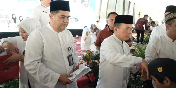 Bank Jambi Berbagi Kebahagiaan dengan 2.000 Anak Yatim pada Peringatan 10 Muharram