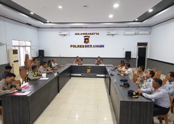 Jasa Raharja Merangin Hadiri Rapat Koordinasi Persiapan Operasi Patuh Siginjai 2026 di Polres Merangin
