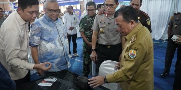 Gubernur Al Haris Hadiri Pembukaan Bhayangkara Presisi Job Fair dan Bazaar UMKM di Lippo Mall Jambi