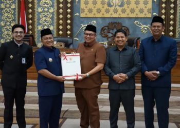 DPRD Kota Jambi Gelar Paripurna Penyampaian PPAS Tahun 2026