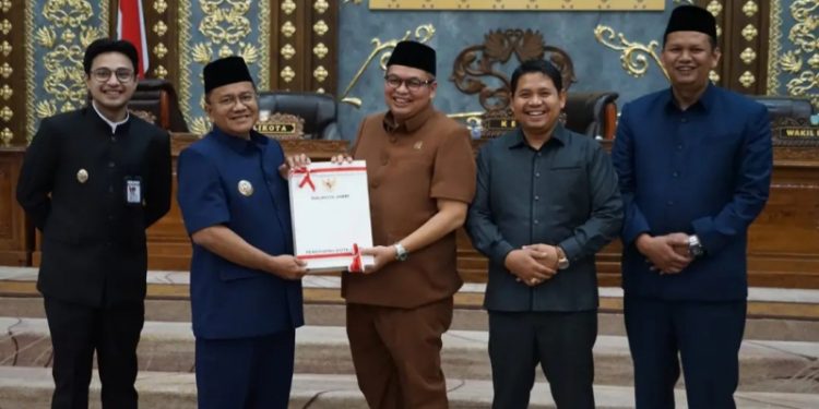 DPRD Kota Jambi Gelar Paripurna Penyampaian PPAS Tahun 2026
