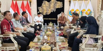 Silaturahmi dengan UNH, Al Haris Dukung Kampus Cetak SDM Unggul dan Jadi Pusat Ilmu Pemerintahan