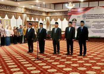 Gubernur Al Haris Lantik Lima Pejabat Eselon II Pemprov Jambi, Berikut Daftar Namanya