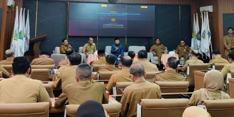 Gubernur Jambi Al Haris Warning OPD Perbaiki SAKIP: Jadi Bahan Evaluasi Penempatan Pejabat Eselon II