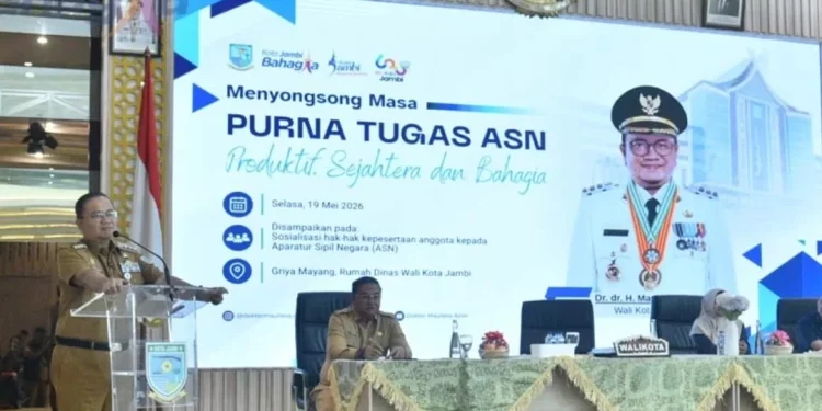 Wali Kota Jambi Buka Sosialisasi Hak Pensiun ASN