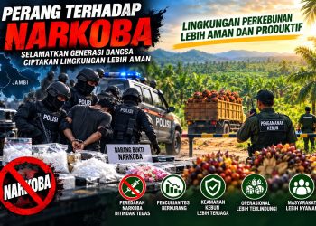 PTPN IV Regional IV Dukung Pemberantasan Narkoba di Jambi