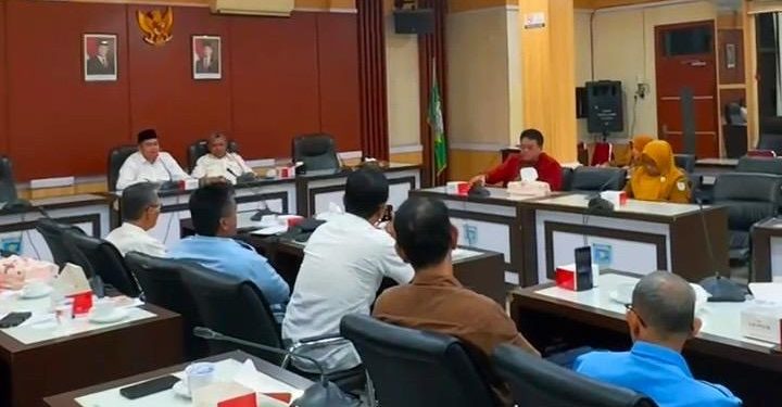 Ketua DPRD Kota Jambi Kemas Faried Terima Audiensi LPM Se-Kota Jambi