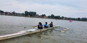 Atlet Dayung Jambi Asah Kesiapan di Danau Sipin Jelang Kejurnas Karawang
